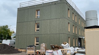 Holzbau projekt in Mannheim Käfertal