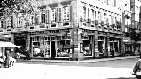 Archivbild der Buchhandlung "Bücher Bender"