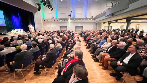 Hunderte von Bürgerinnen und Bürgern folgten der Einladung zum Empfang der Stadt.