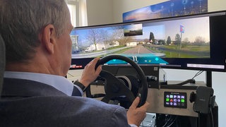 Fernsteuerung eines Autos aus einem Büro in Heidelberg  