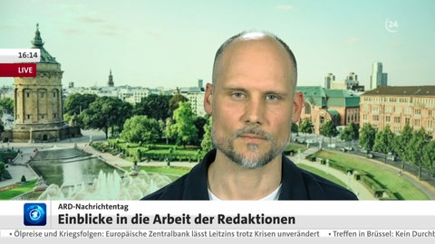 Patrick Figaj mit Einblicken in die Arbeit der SWR-Redaktion