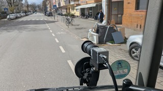 Müllfahrzeuge der Stadt Mannheim werden probeweise mit digitalen Videokameras ausgestattet.