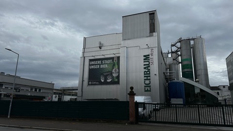 Die Eichbaum-Brauerei im Mannheimer Stadtteil Wohlgelegen