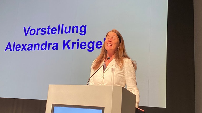 OB-Kandidatin Alexandra Kriegel (SPD) 