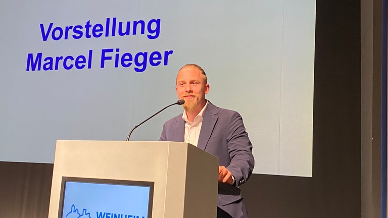 OB-Kandidat Marcel Fieger (parteilos)  