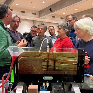 Visualisierung der geologischen Verhältnisse im Oberrheingraben