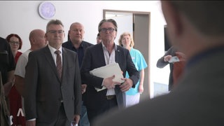BW-Gesundheitsminister Manfred Lucha zu Besuch in der Neckar-Odenwald-Klinik in Mosbach