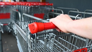 Ein Einkaufswagen (Symbolbild)