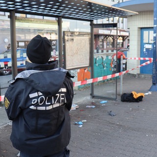 Polizeieinsatz nach Angriff an einer Bahnhaltestelle in Mannheim
