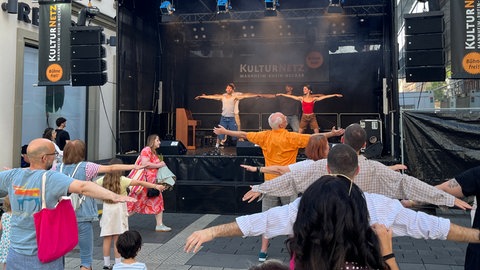 Tanzworkshop des Nationaltheaters