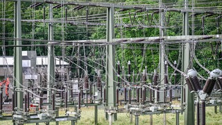 Ein Umspannwerk