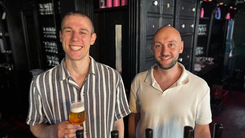 Moritz Stock und Oliver Matlock von "Heerlijk"-Bier