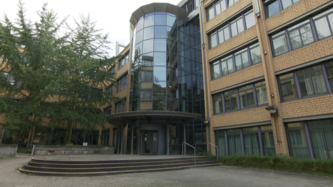 Eingang zum Amtsgericht Stuttgart