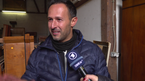 Andreas Graf von Brühl handelt mit Antiquitäten und betreibt im Kornwestheim bei Stuttgart einen Rage Room.