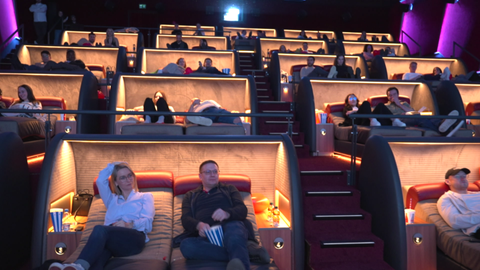 Blind Date im "Betten-Kino" im "Traumpalast" Leonberg