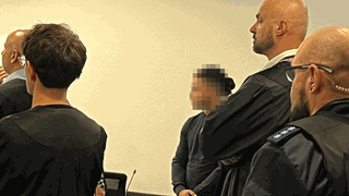 der Hauptangeklagte im Prozess um eine Messerstecherei unter Jugendlichen am Stuttgarter Landgericht