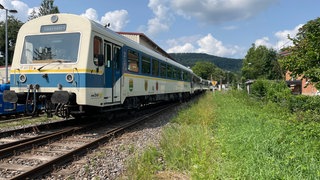 Die Wieslauftalbahn nach Unwetter 2024