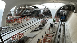 Bahnhofshalle von Stuttgart 21