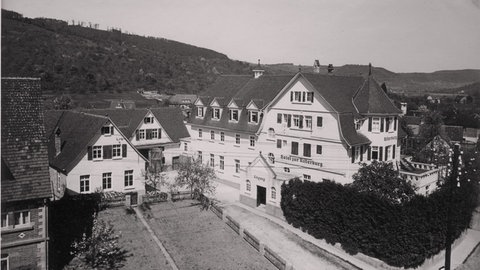 Das "Arbeitserziehungslager" in Rudersberg: Von 1942 bis 1945 waren hier Frauen in Haft und verrichteten Zwangsarbeit. Das Gebäude ist heute noch erhalten.
