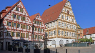 Das Rathaus in Leonberg.