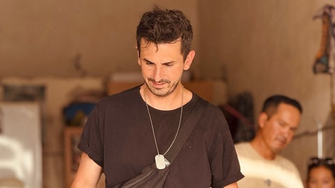 Serkan Eren, Gründer der Stuttgarter Hilfsorganisation STELP bei seinem Einsatz in Teheran