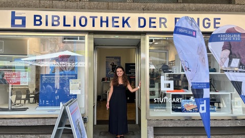 Die Bibliothek der Dinge hat vor knapp drei Monaten in Stuttgart eröffnet. 
