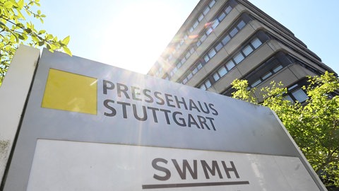 Das Pressehaus Stuttgart mit dem Sitz der Südwestdeutschen Medienholding GmbH von außen