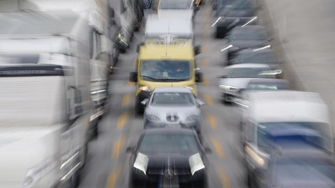 Autos im Stau