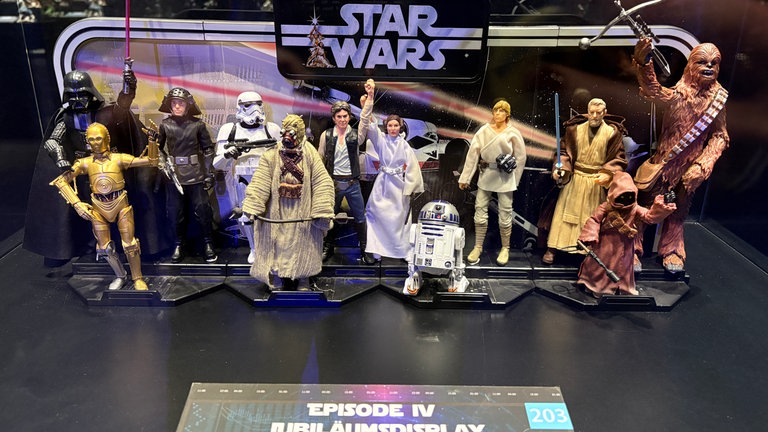 Raumschiffe, Darth Vader, Kostüme - die Star Wars Ausstellung in Stuttgart wurde von Fans für Fans gemacht.