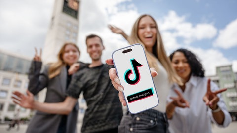 Die Stadt Stuttgart hat jetzt einen TikTok Account, um die jungen Bürgerinnen und Bürger zu erreichen. 