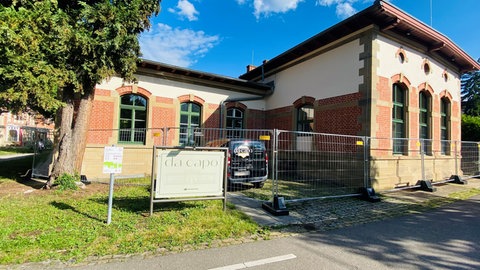 Das "Da Capo" ist seit dem Brand im September 2024 umzäunt und nicht zugänglich.