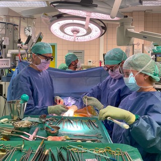 OP-Saal im Robert Bosch Krankenhaus in Stuttgart
