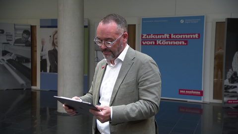 Er will mehr Frauen in Handwerksberufen, denn sie seien häufig unter den Jahrgangsbesten: Peter Friedrich, Hauptgeschäftsführer der Handwerkskammer Region Stuttgart