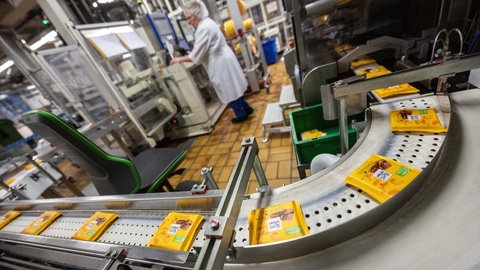 Schokoladen-Produktion bei Ritter Sport