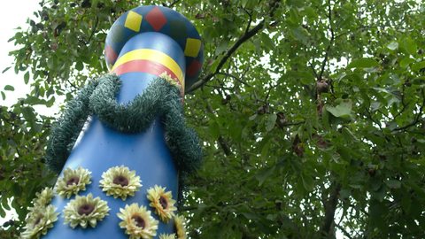Fruchtsäule von Wasen-Fan Isabel Ramsch im eigenen Garten.