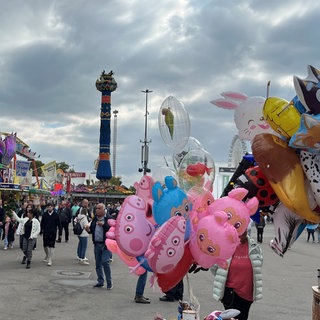 Festgelände auf dem Cannstatter Wasen
