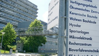 Campus der Universität Stuttgart in Vaihingen