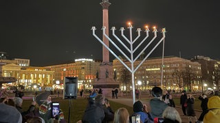 Chanukka Fest am Schlossplatz in Stuttgart