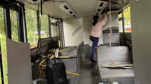 Auch im Unterdeck hat Flo Eckhoff gut zu tun. 