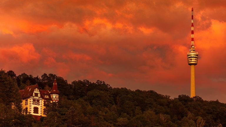 Bilder vom Stuttgarter Fernsehturm - fotografiert von Jörg Witzsch