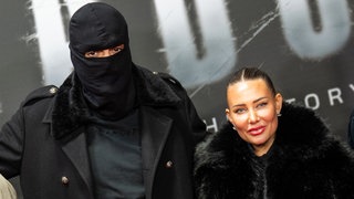 Haftbefehl (bürgerlich Aykut Anhan) und seine Frau Nina Anhan: In das Wohnhaus der beiden im Kreis Boeblingen ist eingebrochen worden. (Archiv)