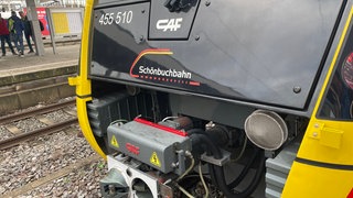 Schönbuchbahn im Bahnhof Böblingen