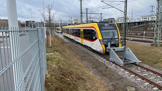 Schönbuchbahn im Bahnhof Böblingen