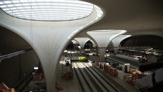 die neue Halle des Tiefbahnhofs Stuttgart 21 (Archivbild)
