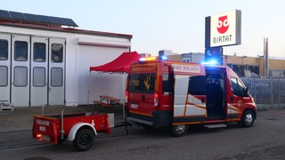 Die Feuerwehr musste in Murr bei Dönerhersteller Birtat einen Brand löschen. 