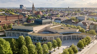 Das Kulturhaus Forum am Schlosspark in Ludwigsburg ist marode, eine Sanierung ist nötig. Die Kosten sind hoch.