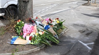 Unfallstelle in Ludwigsburg. Hier starben zwei Frauen nach einem mutmaßlich illegalen Autorennen. (Archivbild)