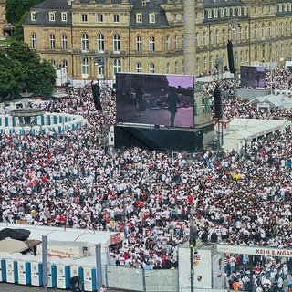 Public Viewing in Stuttgart