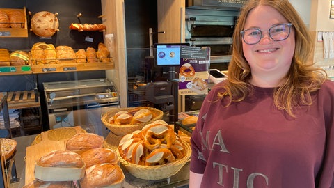 Anna Schreiner führt die Bäckerei Lutz gemeinsam mit ihrem Bruder Florian Lutz
