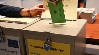 Stimmabgabe bei der Kommunalwahl 2024 (Archivbild)